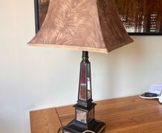 Mirrored Table Lamp
