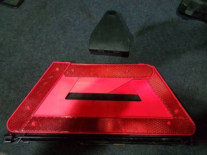 audi a4 emergency triangle mount holder