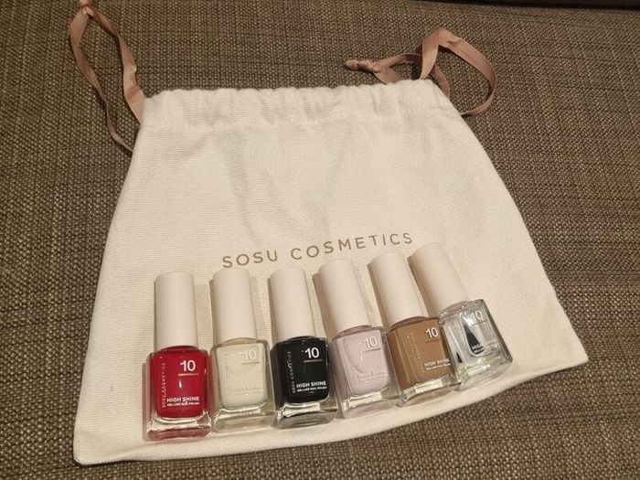 SoSu 10 Year anniversary 6 nail polish collection