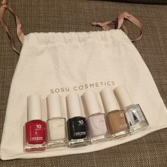 SoSu 10 Year anniversary 6 nail polish collection