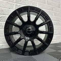 18 19 20" Inch VS-F11 Strom Wheels Ford Transit Custom Van Vw Transporter T7 6x120 Gloss Black