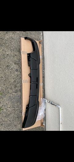 BMW F10 MPerformance Rear Diffuser Gloss Black