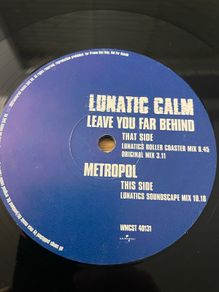 Lunatic Calm - Leave You Far Behind - 12" Vinyl Promo Single - 1997 MCA Records