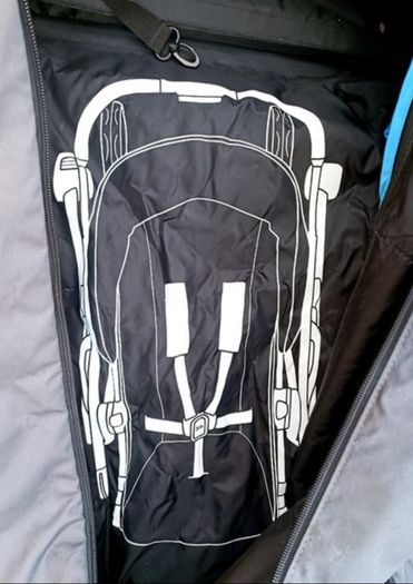 Uppabbaby travel bag for vista/vista v2/cruz/cruz v2