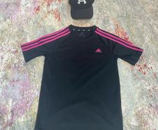 Adidas t-Shirt and under armour cap(great condition)