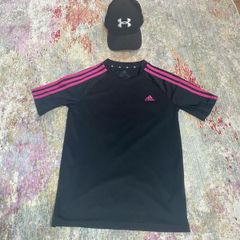 Adidas t-Shirt and under armour cap(great condition)