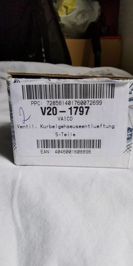 Vaico Crankcase Breather Valve for BMW 1 Series 3 Series 5 Series X1 X3