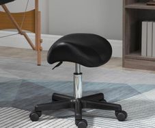 Adjustable Rolling Saddle Stool
