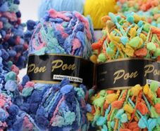 Pon Pon Clearance Yarn at 1 euro per ball