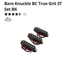 Bare Knuckle Boot Camp BC True Grit ST Set Single Coil fender Stratocaster pickups Set neck middle bridge electric guitar parts accessories