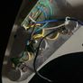 Fender Squier Stratocaster harness wired up to volume pot 2 tone potentiometers Image 2