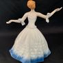 Vintage dancing lady porcelain figurine Image 4