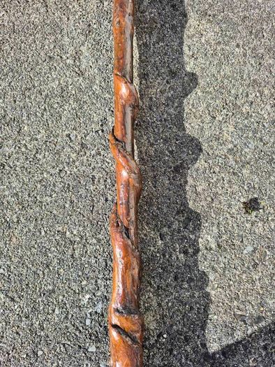 For Sale: Authentic Handcrafted Vine-In Irish Walking Stick 98cm