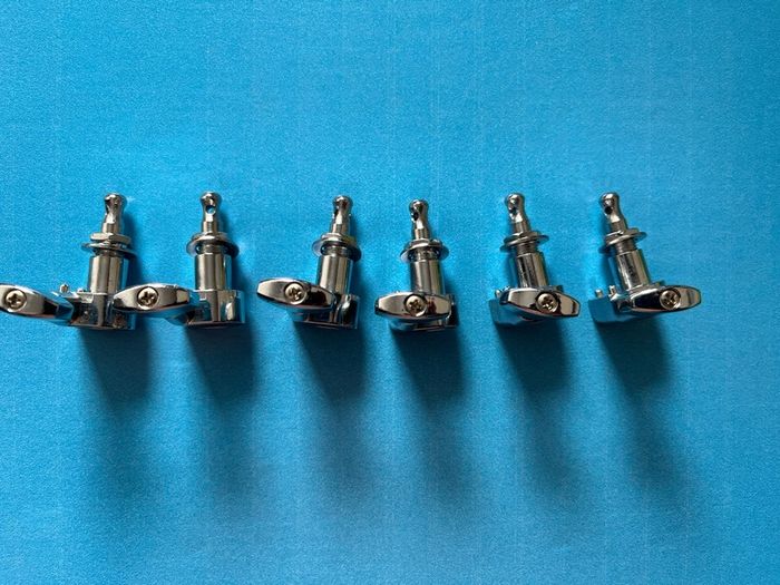 Electric Guitars Machine Head tuners 6 line chrome Jackson fender Stratocaster telecaster esp Ibanez electric guitars parts accessories