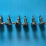 Electric Guitars Machine Head tuners 6 line chrome Jackson fender Stratocaster telecaster esp Ibanez electric guitars parts accessories Image 3