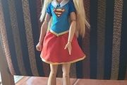 Barbie DC Comics Super Hero Girls Supergirl Doll 12 inch in Blue &amp; Red costume
