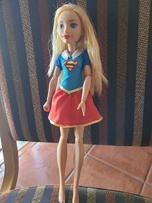 Barbie DC Comics Super Hero Girls Supergirl Doll 12 inch in Blue & Red costume