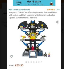 Imaginext Transforming Batcave
