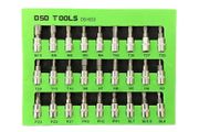 Dsd Tools 27pc 1/4-inch  Dr 38mm Mixed Bit Sockets