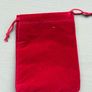 Drawstring velvet bag Image 3