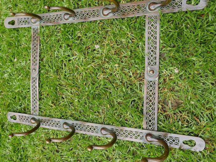 Antique Decorative Brass Wall Hooks Hook-Handcrafted Unlacquered Brass Hooks