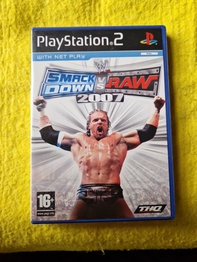 Smack Down vs Raw 2007 PlayStation2 ps2 games Original