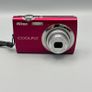 Nikon Coolpix S230 10MP Digital Camera Red - Full Kit Image 2