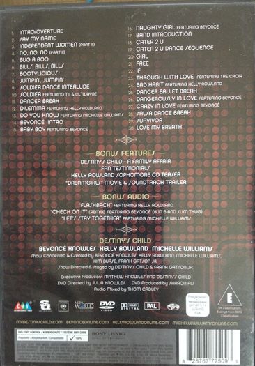 Destinys Child [2006] Live In Atlanta (Music DVD)