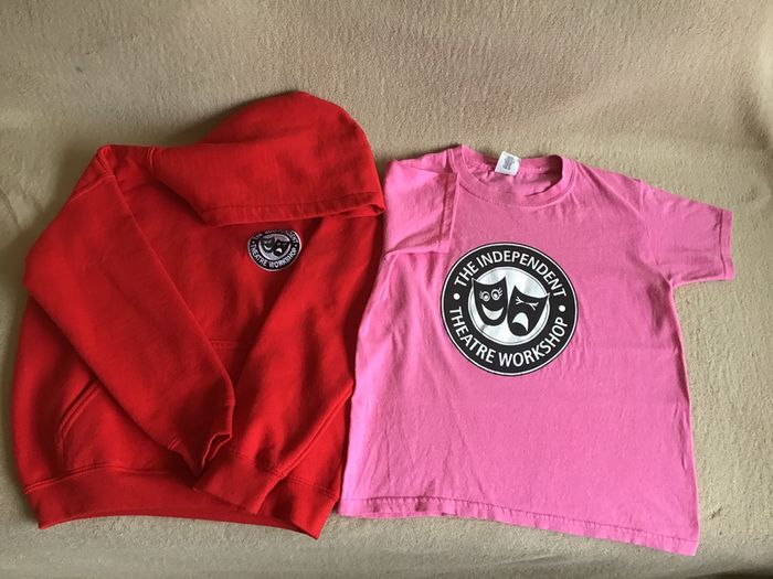 ITW (Independent Theatre Workshop) t-shirt (SOLD) and hoodie