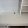 Micke ikea desk white & gaming chair Image 2