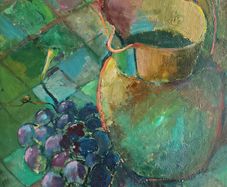 Adam Kos Still Life Oil Painting
