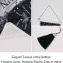 Set of 2 Gothic Small Tapestries with Tassels, Gothic Home Decor Skeleton Sun Moon Wall Hanging, Black White Wall Art Tapestry for Bedroom Aesthetic Halloween, 35x50 cm Image 5