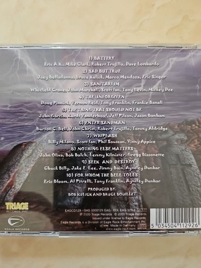 A Tribute To Metallica CD - Metallic Assault