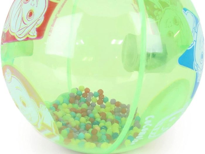 Pack of 3 Cocomelon 8cm Light Up & Shake Balls - Fun Coco Melon Baby Toys - Toddler Sensory Toys - Suitable From Birth