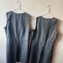 Dunnes grey pinafore x2 (as new) age 13-14 Image 6