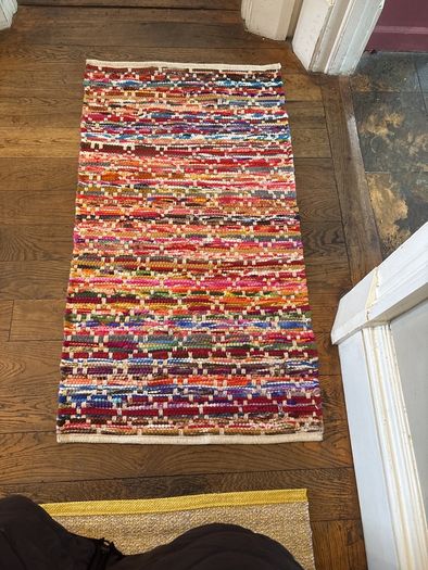 60 by 110 recycled polyester rug