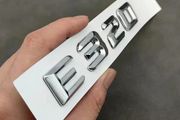 1pc 3D ABS Chrome Suitable for Mercedes Benz E200 E220 E300