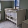 Baby Elegance Sonja Convertible Cot Bed with Changing Table, Mattress & Changing Mat Image 3