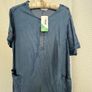 New Denim Tunic Dress Image 4