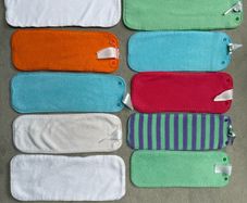 TotsBots Bamboo Nappy Boosters 10 Pack 2 Ply