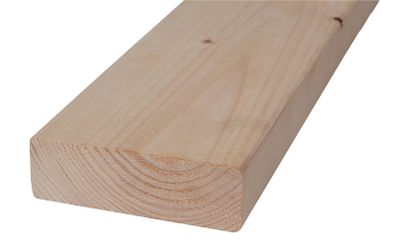 9 x 2 Rough White Deal 4.8m