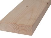 9 x 2 Rough White Deal 4.2m