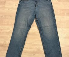 Blue Relaxed Fit Jeans W36 L32 Stretch Denim