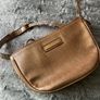 Dune Gold Snake Skin Waist Belt Bag New Image 4