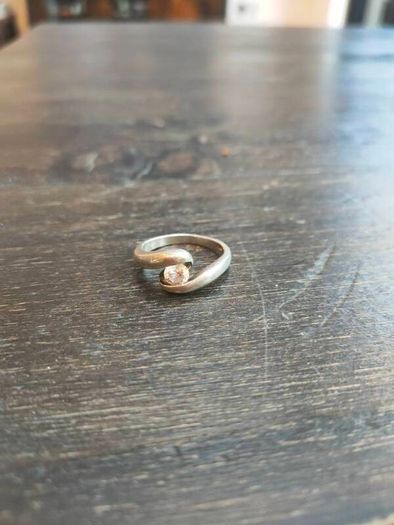 ladies vintage silver ring