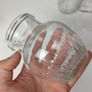 417 - Vintage Ribbed Collectible Decorative Bottles and Jars Image 5