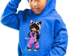 Aphmau Kids hoodie Youtuber Merch Gaming Boys Girls Hoodie Funny Gift hoodie for kids