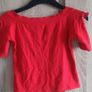 Red crop top fits Xs s Image 2