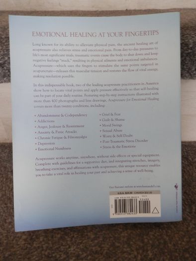 307 page Acupressure for Emotional Healing 6 euro