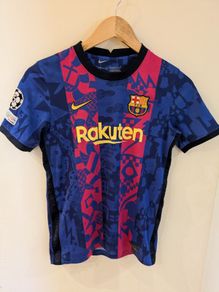 Authentic Barcelona 2023 Nike Shirt Jersey large kids